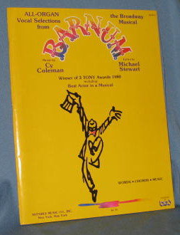 All-Organ Vocal Selections from Barnum music folio