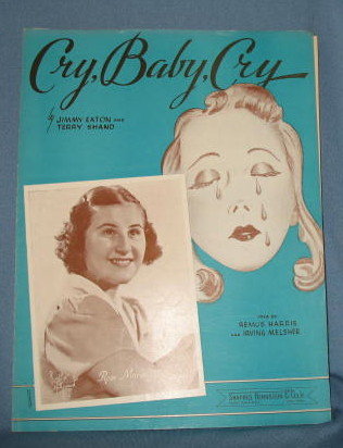 Cry, Baby, Cry sheet music