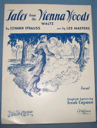 Tales from the Vienna Woods Waltz sheet music