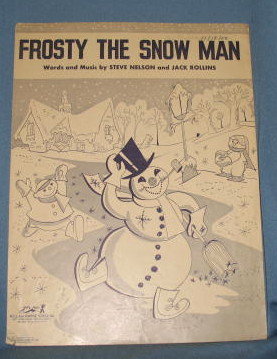 Frosty the Snow Man sheet music
