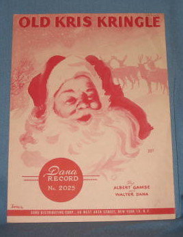 Old Kris Kringle sheet music