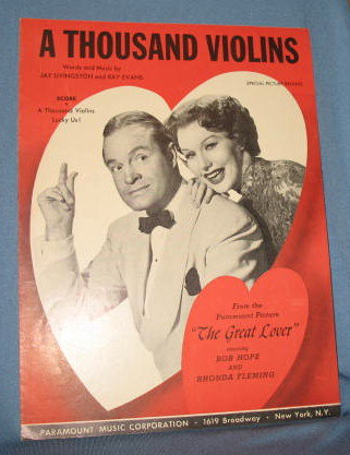 A Thousand Violins sheet music