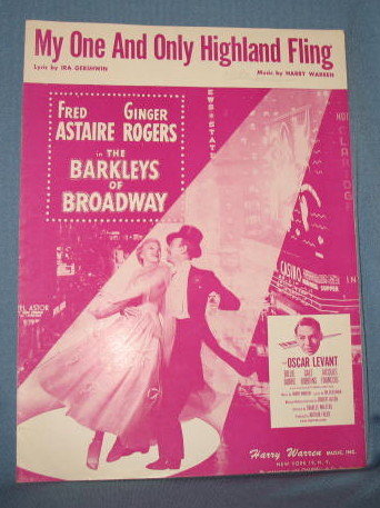 My One and Only Highland Fling sheet music