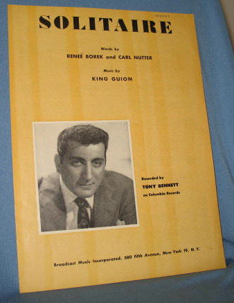 Solitaire sheet music