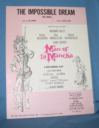 The Impossible Dream sheet music