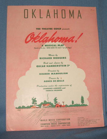 Oklahoma sheet music