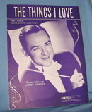 The Things I Love sheet music