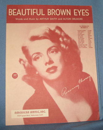 Beautiful Brown Eyes sheet music