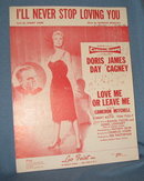 I'll Never Stop Loving You sheet music