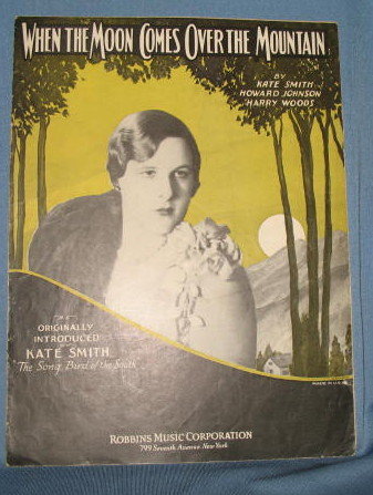 When the Moon Comes Over the Mountain sheet music