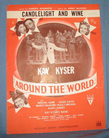 Candlelight and Wine sheet music