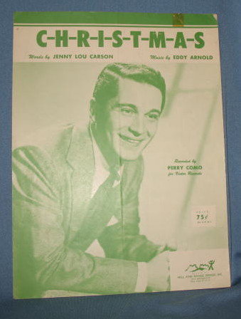C-H-R-I-S-T-M-A-S sheet music