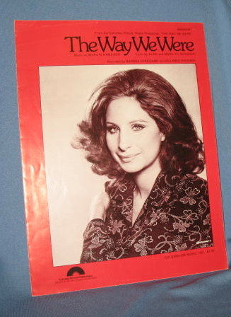 The Way We Were sheet music