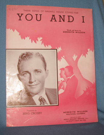 You and I sheet music