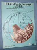 I'd Like to Teach the World to Sing sheet music