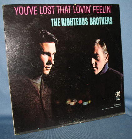 The Righteous Brothers : You've Lost That Lovin' Feelin' 33 RPM LP record
