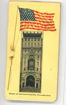 Keith's Theatre, Philadelphia PA pocket notebook