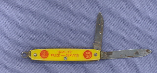 James R. Jones MAC Tools, Allentown PA pen knife