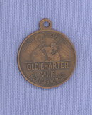 Old Charter Key Club key chain tab