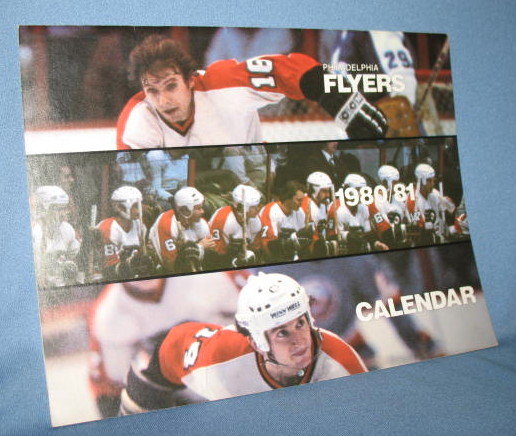1980/81 Philadelphia Flyers Calendar