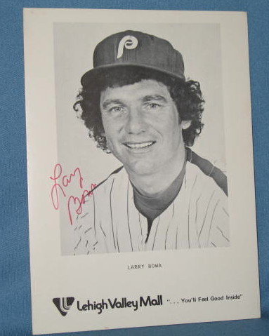 Philadelphia Phillies Larry Bowa autographed picture