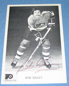 Philadelphia Flyers Bob Dailey autographed picture