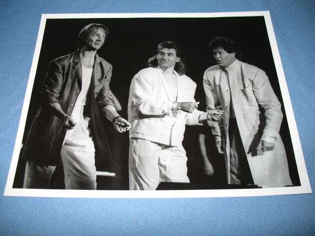 Monkees concert black/white photo
