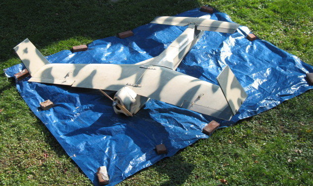 1985 Engineer's Working Prototype Drone Reconnaissance Airplane