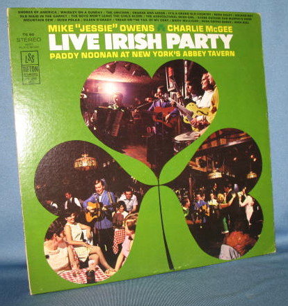 Live Irish Party 33 RPM LP