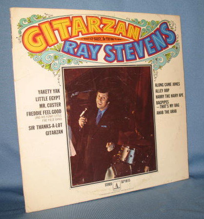 Ray Stevens : Gitarzan 33 RPM LP record