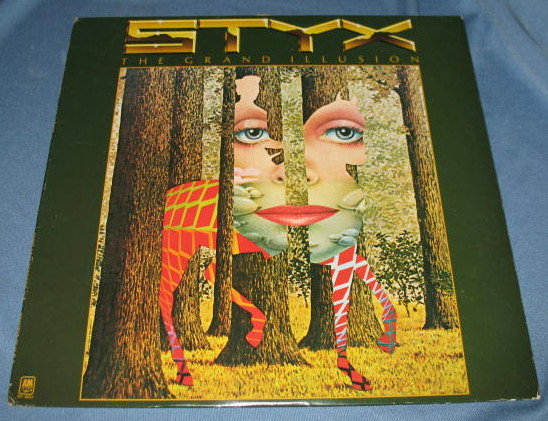Styx : The Grand Illusion 33 RPM LP record