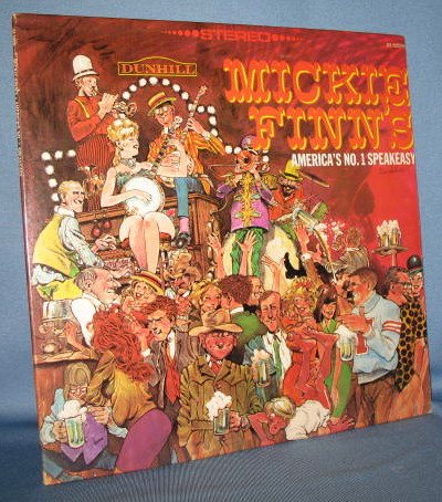 Mickey Finn's America's No. 1 Speakeasy 33 RPM LP record