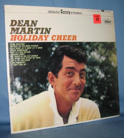 Dean Martin : Holiday Cheer 33 RPM LP record