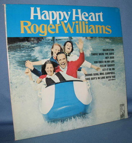 Roger Williams : Happy Heart 33 RPM LP record