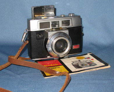 Kodak Automatic 35F Camera and instruction booklet