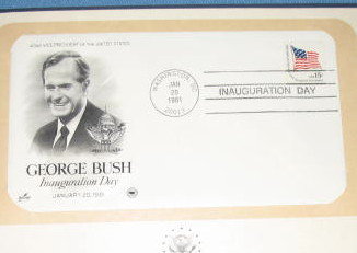 Vice Presidential Inaugural Cover, 1981, George H. W. Bush