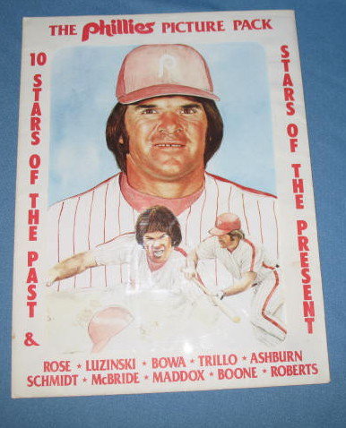 Phillies Picture Pack : 10 Stars of the Past and Stars of the Present sealed pack