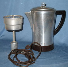 Hawthorn 6 to 8 cup electric coffee percolator