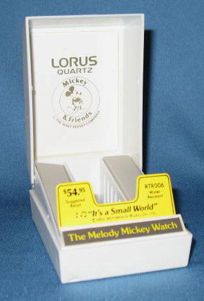 Lorus Quartz Melody Mickey Watch case
