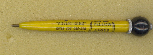 Yellow Pages advertising pen