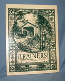 Trainer's Restaurant, Quakertown PA July 29, 1962 menu
