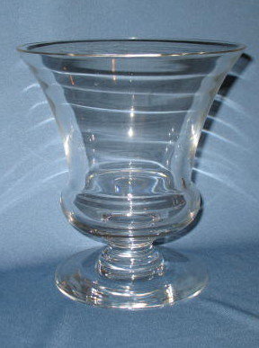 Val St. Lambert footed vase