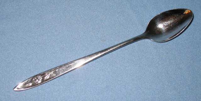 Oneida My Rose Community Stainless ice tea spoon