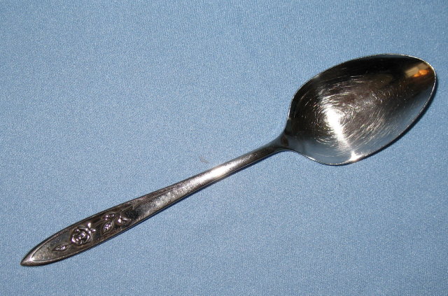 Oneida My Rose Community Stainless serving spoon (tablespoon)