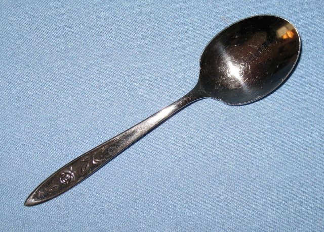 Oneida My Rose Community Stainless sugar spoon
