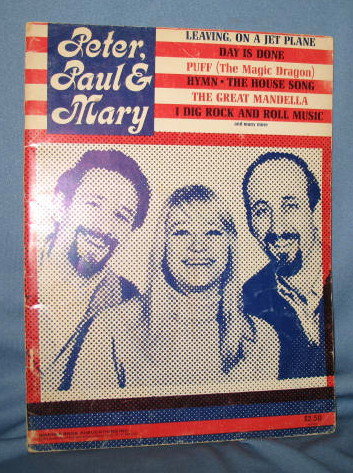 Peter, Paul & Mary music book