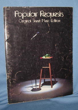 Popular Requests Original Sheet Music Edition music book