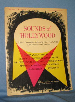 Sounds of Hollywood Piano Arrangement music book