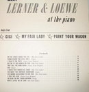 Meet Lerner and Loewe at the piano Music Book