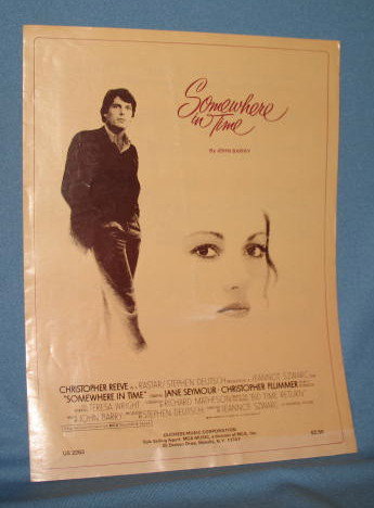 Somewhere in Time sheet music by John Barry